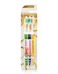 Benri Dent Family Toothbrush Set - 3 Pack, Soft Bristle, ISO Compliant Toothbrushes for Gentle Cleaning - Makeup Brush
