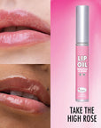 theBalm Take The High Rose Lip Oil: Hydrating High Shine, Non-Sticky Lip Gloss Alternative - Light Color & Premium Quality theBalm Lip Oil: Hydrating Shine & Non-Sticky Color lip oil, non-sticky lip gloss, hydrating lip color, theBalm lip oil, high shine lip oil, lip gloss alternative, moisturizing lip oil, rose lip oil, light color lip oil, premium lip oil, makeup, beauty, lip care, hydration, shine, non-sticky, comfortable wear, everyday makeup, travel makeup, gifts for her, makeup enthusiasts, hydrated l