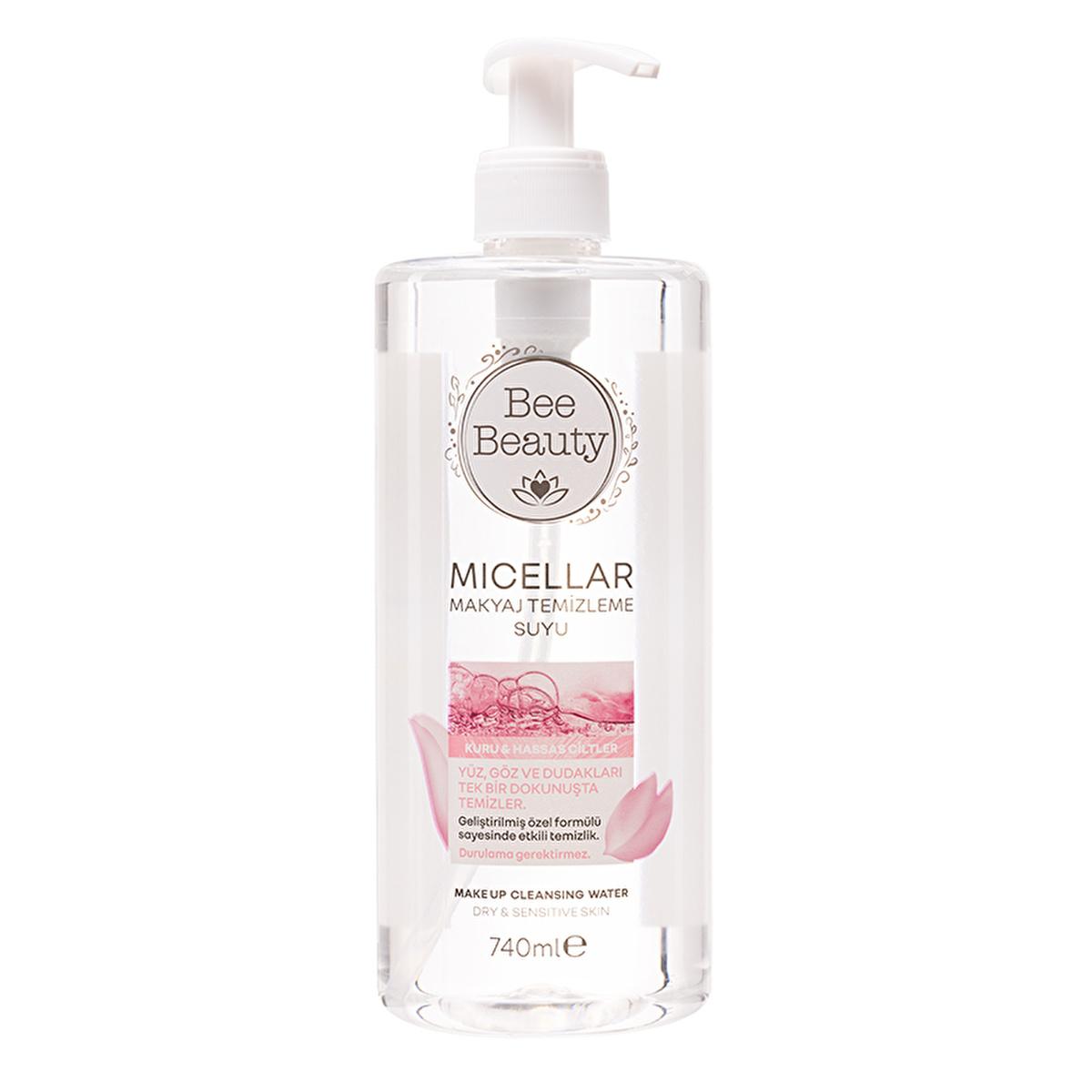 Bee Beauty Micellar Water Makeup Remover for Sensitive Skin - Gentle, Rinse-Free Cleansing, 25.01 fl oz Bee Beauty Micellar Water - Gentle Makeup Remover for Sensitive Skin Micellar Water, Makeup Remover, Sensitive Skin Care, Gentle Cleansing, Rinse-Free Makeup Removal, Dry Skin Solutions, Sensitive Skin Products, Skincare Essentials, Cosmetic Remover, Beauty Products, Dermatologically Tested, Natural Skincare, Skincare Routine, Makeup Removal Water, Facial Cleanser