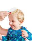 Babyjem Natural Bristle Baby Hair Brush and Comb Set - Gentle Detangling for Infants - view 5