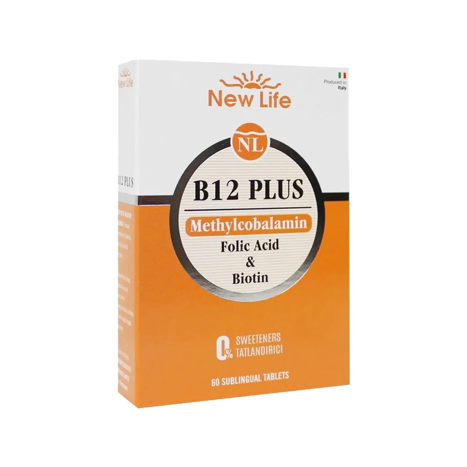 New Life B12 Plus Methylcobalamin: Boost Energy, Fight Deficiency, & Support Nerves - 30 Tablet Vitamin B12 Supplement New Life B12 Plus: Boost Energy & Nerve Health | Vitamin B12 Vitamin B12, Methylcobalamin, B12 supplement, B12 deficiency, energy supplement, Nerve health, Vegan B12, Metilkobalamin, New Life B12 Plus, energy boost, fatigue, nervous system support, vitamin supplement, health, wellness, vitality, stamina, vegetarians, vegans, increased energy, nerve function, tablet, methylcobalamin suppleme