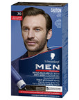 Men Perfect Koyu Kahve Saç Boyası - 70 Dark Brown Men's Hair Dye for Grey Hair Coverage - view 5