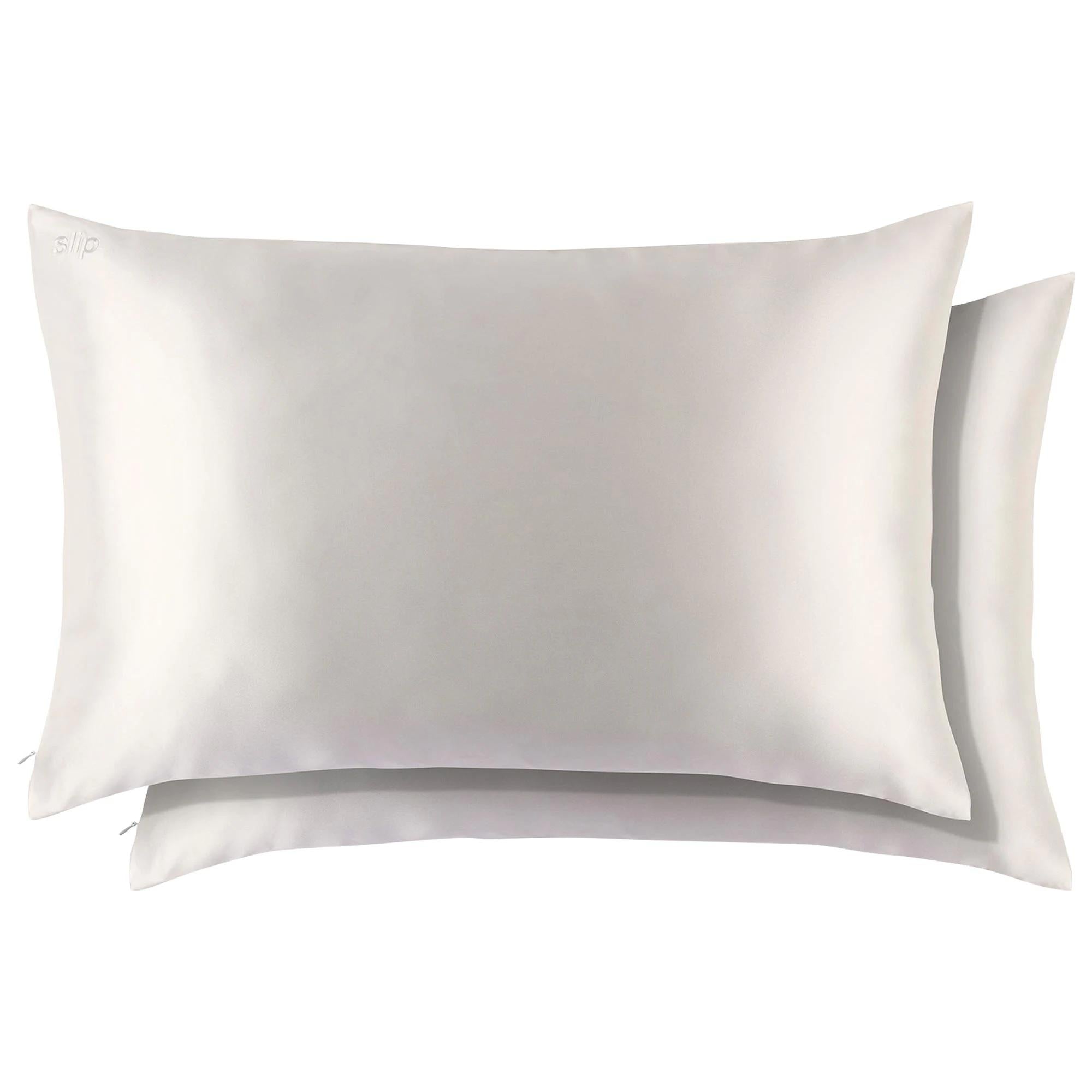 Slip Pure Silk Queen Pillowcase Duo: Anti-Aging, Anti-Bedhead, Dermatologist Recommended, Minimizes Wrinkles & Hair Frizz - Luxury Sleep Slip Silk Pillowcase: Anti-Aging & Anti-Bedhead - Luxury Sleep silk pillowcase, anti-aging pillowcase, anti-wrinkle pillowcase, hypoallergenic pillowcase, dermatologist recommended pillowcase, silk pillowcase for hair, silk pillowcase for skin, queen silk pillowcase, pure silk pillowcase, slip silk pillowcase, pillowcase, silk, anti-aging, anti-wrinkle, hypoallergenic, der