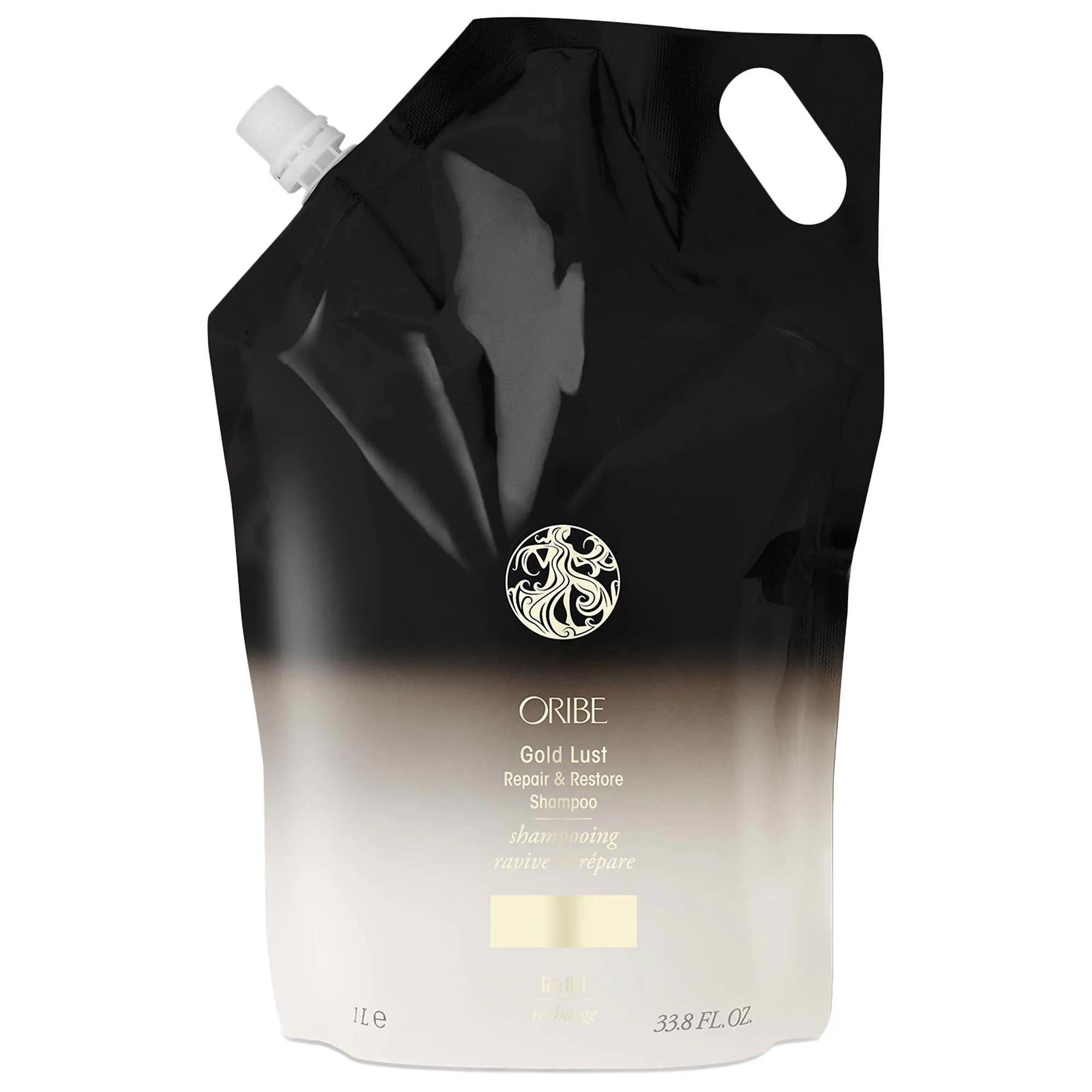 Oribe Gold Lust Repair & Restore Shampoo - Vegan, Sulfate-Free Hair Care for Damaged, Dry Hair Oribe Gold Lust Shampoo - Repair & Restore Dry, Damaged Hair repairing shampoo, moisturizing hair care, vegan hair products, gluten-free shampoo, cruelty-free hair care, Oribe Gold Lust Shampoo, damaged hair repair, dry hair moisturizing, sulfate-free shampoo, hair care, hair repair, natural hair products, safe hair care, healthy hair, youthful hair, Biotin, Plant Collagen, Caffeine, Niacinamide, Mediterranean Cyp