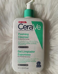 CeraVe Foaming Facial Cleanser for Normal to Oily Skin - Gentle, Non-Comedogenic & Hydrating CeraVe Foaming Cleanser - Gentle & Non-Comedogenic CeraVe Foaming Cleanser, Gentle facial cleanser for normal to oily skin, Ceramide and hyaluronic acid skincare, Non-comedogenic facial cleanser, Fragrance-free skincare for sensitive skin, Facial cleanser, Skincare for normal to oily skin, Ceramide skincare, Hyaluronic acid skincare, Niacinamide skincare, Gentle cleansing, Non-comedogenic skincare, Fragrance-free sk