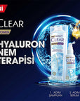 Clear Women Hyaluron Nem Terapisi Serum - 48 Hour Hydrating Anti-Dandruff Hair Serum for Dry Scalp - Hair Oil
