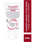 Ceradolin Fragrance-Free Moisturizing Cream for Dry, Sensitive Skin - 50ml, Hydrating, Non-Greasy, for Babies & Adults Ceradolin Moisturizing Cream for Dry Skin moisturizing cream, fragrance-free, sensitive skin, dry skin, baby skincare, Ceramide cream, Hyaluronic Acid cream, skincare, cosmetics, skin care, dry skin relief, hydration, non-greasy, multi-purpose, gentle skincare, baby care, adult skincare, skin hydration, protective barrier