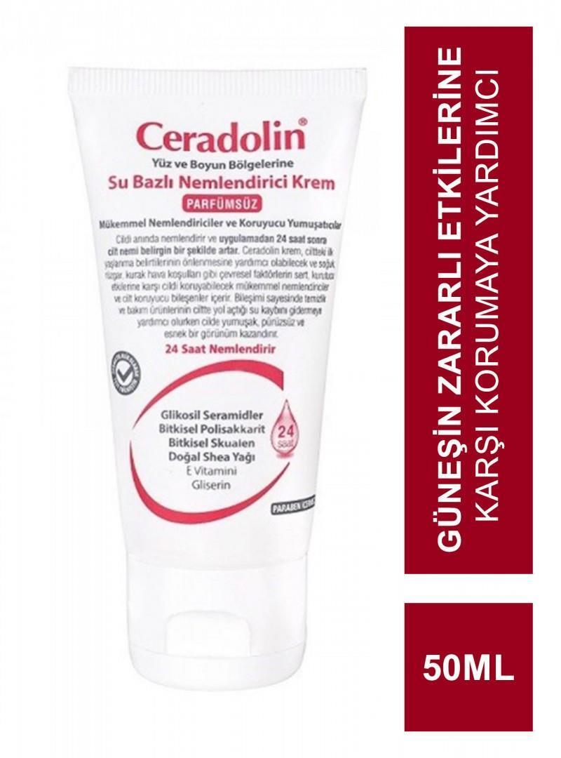 Ceradolin Fragrance-Free Moisturizing Cream for Dry, Sensitive Skin - 50ml, Hydrating, Non-Greasy, for Babies & Adults Ceradolin Moisturizing Cream for Dry Skin moisturizing cream, fragrance-free, sensitive skin, dry skin, baby skincare, Ceramide cream, Hyaluronic Acid cream, skincare, cosmetics, skin care, dry skin relief, hydration, non-greasy, multi-purpose, gentle skincare, baby care, adult skincare, skin hydration, protective barrier