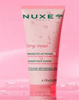 Nuxe Very Rose Gentle Face Scrub - Rose Water Exfoliator for Sensitive Skin - Natural Facial Peeling for Radiant Skin Nuxe Rose Face Scrub: Gentle Exfoliator for Radiant Skin gentle face scrub, rose water exfoliator, sensitive skin peeling, natural facial scrub, exfoliating face wash, Nuxe Very Rose, radiant skin, exfoliating face peeling, facial exfoliator, gentle exfoliation, rose water, plant-derived exfoliants, moisturizing, natural ingredients, sensitive skin, bright skin, even skin tone, improved skin