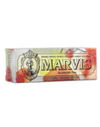 Marvis Blossom Tea Toothpaste - Premium Oral Care with Cherry & Peach Blossom Flavor Marvis Blossom Tea Toothpaste - Premium Oral Care Marvis toothpaste, Blossom Tea toothpaste, Sodium Fluoride toothpaste, Premium oral care products, Flavored toothpaste, Cherry blossom toothpaste, Peach blossom toothpaste, Oral hygiene products, Tooth decay prevention, Long-lasting freshness