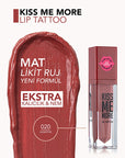 Flormar Liquid Matte Lipstick - Long-Lasting Moisturizing Lip Color, Transfer-Proof, 020 Assertive - Lipstick