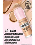 Maybelline Instant Perfector Glow Multifunctional Vegan Foundation Makeup - Light Medium Shade, Concealer, Primer, BB Cream Alternative Maybelline Instant Perfector Glow - Vegan Foundation & Concealer Maybelline Instant Perfector Glow, Vegan foundation, Multifunctional makeup, Light Medium foundation shade, BB cream alternative, Concealer, Primer, Cruelty-free, Plant-based beauty products, Everyday makeup, Natural finish, Smooth application, Busy lifestyles, Makeup simplification, Ethical consumerism, Beaut