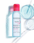 Bioderma Sensibio H2O - Gentle Micellar Eye Makeup Remover for Sensitive Eyes - Hypoallergenic & Fragrance-Free - Cleanses & Soothes (4.23 fl oz) Bioderma Eye Makeup Remover - Gentle, Hypoallergenic Cleanser eye makeup remover, sensitive eye makeup remover, micellar eye cleanser, hypoallergenic eye makeup remover, fragrance-free eye makeup remover, gentle eye makeup remover, bioderma eye makeup remover, eye cleanser for sensitive skin, alcohol free eye makeup remover, makeup remover, eye cleanser, sensitive