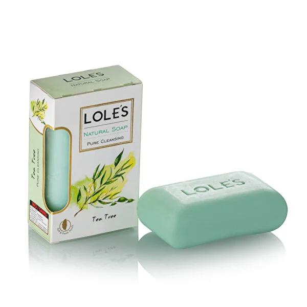 Lole's Tea Tree Oil Soap Bar - Natural, Soothing & Cleansing for Sensitive Skin - Herbal Plant-Based Soap - 150g Lole's Tea Tree Oil Soap - Natural Soothing Cleansing Soap Tea Tree Oil Soap, Natural Soap Bar, Plant-Based Soap, Soothing Soap, Cleansing Soap, Tea Tree Soap for sensitive skin, Herbal Soap bar, natural skincare products, soap for sensitive skin, refreshing soap, plant-based skincare, solid soap bar, Tea Tree Oil, Solid Soap Bar, 150 grams, Plant-Based, Refreshing Scent, sensitive skin, gifts fo