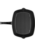 LAVA Cast Iron Rectangular Grill Pan - Durable, Versatile, and Healthy Cooking Option for Home Cooks - Vitamin & Supplement