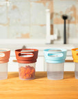 Babyjem Baby Snack Container - Mess-Free Snacking Solution for Parents on-the-Go Baby Snack Container - Mess-Free Snacking baby snack container, mess-free snacking, antibacterial snack cover, portable snack container, dry snack holder for babies, baby products, parenting essentials, on-the-go parenting, snack time solutions, baby feeding accessories