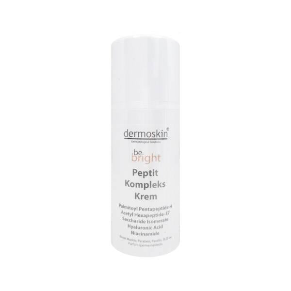 Dermoskin Be Bright Peptide Complex Cream - Anti-Aging Face Cream with Hyaluronic Acid for Long-Lasting Hydration Dermoskin Be Bright Cream - Anti-Aging Hydration anti-aging face cream, peptide complex cream, hyaluronic acid moisturizer, long-lasting hydration cream, dermoskin be bright cream, skincare, moisturizer, anti-aging skincare, face cream, hydration, peptide complex, hyaluronic acid, suitable for all skin types