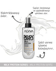 Agiva Milk Protein Hair Care Set: Shampoo, Hair Milk & Comb - Repair Damaged Hair, Restore Shine, Moisturize & Detangle Agiva Milk Protein Hair Care: Repair, Moisturize & Shine milk protein shampoo, hair milk for dry hair, hair care set, damaged hair repair, hair moisturizing treatment, protein hair treatment, hair detangling comb, split ends repair, dry hair shampoo, moisturizing hair milk, protein shampoo, shampoo for damaged hair, hair repair kit, hair milk, dry hair, damaged hair, hair care, shampoo, co