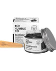 Humble Brush Charcoal Toothpaste - Natural, Vegan, Cruelty-Free Oral Care - 50ml Jar Humble Brush Charcoal Toothpaste - Natural & Vegan Oral Care natural toothpaste, charcoal toothpaste, vegan oral care, cruelty-free toothpaste, remineralizing toothpaste, oral hygiene, natural ingredients, vegan toothpaste, cruelty-free oral care, healthy gums, whitening toothpaste, sensitive teeth, eco-friendly toothpaste, sustainable oral care