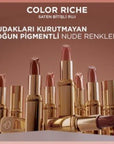 L'Oreal Paris Color Riche Nude Intense Lipstick - 601 Worth It: Moisturizing Satin Finish with Argan Oil for Hydrated, Natural-Looking Lips L'Oreal Nude Lipstick: Hydrating Satin Finish | Color Riche 601 Loreal lipstick, nude lipstick, satin lipstick, moisturizing lipstick, argan oil lipstick, Color Riche lipstick, nude intense lipstick, 601 Worth It lipstick, Loreal Paris nude lipstick, best nude lipstick, lipstick, nude lip color, hydrating lipstick, lip care, satin finish lipstick, natural lipstick, ever