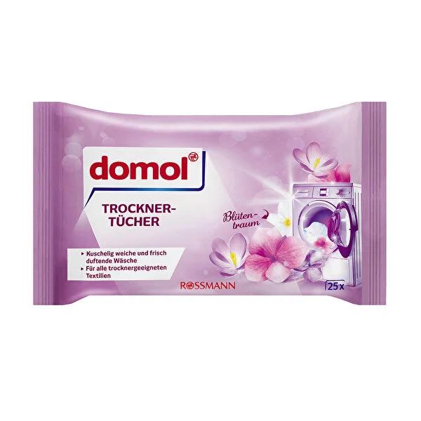 Domol Dryer Sheets with Fresh Floral Scent - Softens Clothes & Reduces Static Cling Domol Dryer Sheets - Soft & Fresh Laundry dryer sheets, fabric softener, laundry accessories, fresh scent, anti-static, softens clothes, reduces wrinkles, floral scent, laundry essentials, household cleaning, textile care