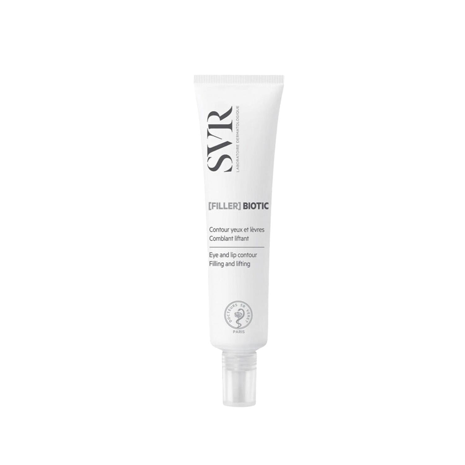 SVR Biotic Eye and Lip Care Cream: Reduce Fine Lines & Hydrate Delicate Skin with Skin Probiotic Cream - 15ml SVR Biotic Eye & Lip Cream: Anti-Aging, Hydrating - 15ml eye cream, lip cream, eye and lip cream, biotic eye cream, eye and lip contour cream, anti-aging eye cream, svr eye cream, svr lip cream, eye and lip care, skin probiotic cream, eye cream for wrinkles, lip cream for fine lines, hydrating eye cream, hydrating lip cream, sensitive skin eye cream, sensitive skin lip cream, travel size eye cream,