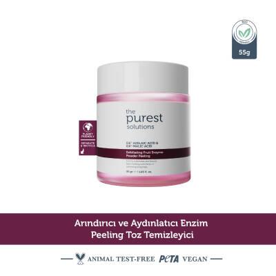The Purest Solutions Exfoliating Fruit Enzyme Powder Peeling for Gentle Exfoliation and Natural Skincare - Hypoallergenic & Dermatologically Tested Exfoliating Fruit Enzyme Powder Peeling - Natural & Gentle Skincare Exfoliating fruit enzyme powder, Natural skincare products, Gentle exfoliation, Hypoallergenic skincare, Dermatologically tested products, Sensitive skin care, Skincare routine, Natural fruit enzymes, Papain, Bromelain, Paraben-free, Alcohol-free