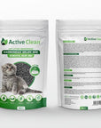 Active Clean Cat Litter Odor Absorber - Natural, Safe, Effective Odor Eliminator for Cat Owners