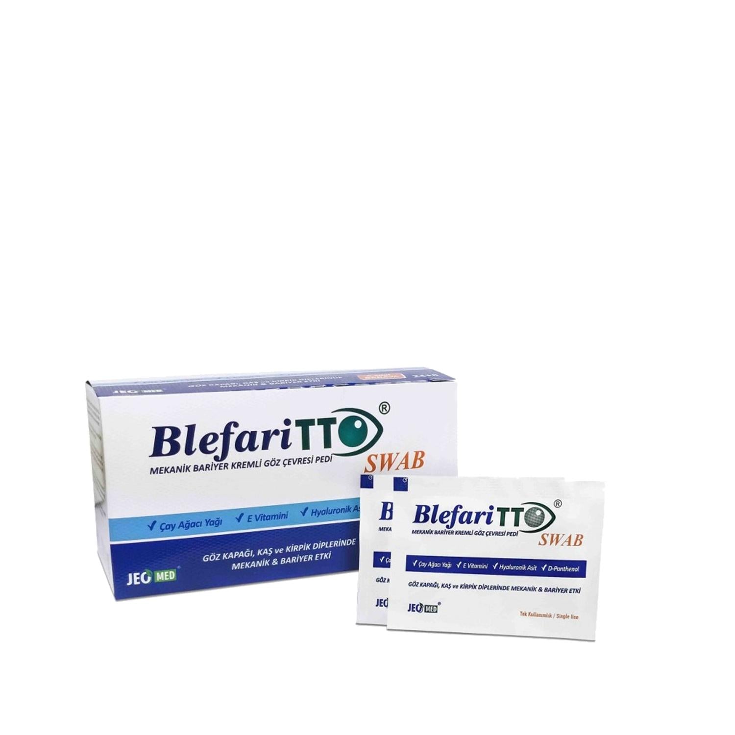 TTO Blefaritto Eye Cleaning Wipes - 24 Pre-Moistened Wipes for Gentle Eye Care TTO Blefaritto Eye Cleaning Wipes - Gentle & Effective eye cleaning wipes, eye care products, sensitive eye care, makeup remover wipes, gentle eye wipes, cosmetic wipes, eye makeup remover, eye hygiene, contact lens care, travel eye care, daily eye care, skincare, personal care, hygiene products