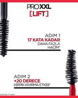 Loreal Paris Pro XXL Lift Double-Sided Mascara, Volume and Lift Mascara with Pro-Keratin - Dual Brush Technology for Enhanced Eyelashes Loreal Paris Pro XXL Lift Mascara - Dual Brush for Volume & Lift Loreal Paris Pro XXL Lift, Double-Sided Mascara, Pro-keratin Mascara, Volume and Lift Mascara, Dual Brush Mascara, Mascara, Eye Makeup, Lash Enhancement, Beauty Essentials, Makeup for Eyes, Cosmetic Products, Pro-Keratin Formula, Fiber Brush Mascara, Volume Mascara, Lift Mascara