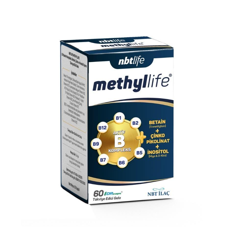 NBTLife Methyllife Dietary Supplement - 60 Capsules, Vitamin B Complex, Zinc, Inositol, Betain Supplement for Health and Wellness NBTLife Methyllife - Vitamin B Complex Supplement Dietary Supplement, Vitamin B Complex, Zinc Supplement, Inositol Supplement, Betain Supplement, NBTLife Methyllife, Health and Wellness Supplements, Nutritional Supplements, Wellness Products, Healthy Living, Dietary Support, Vitamin Supplements, Mineral Supplements