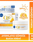 Nivea Q10 Energy Vitamin C Glow Day Cream SPF 15 50ml