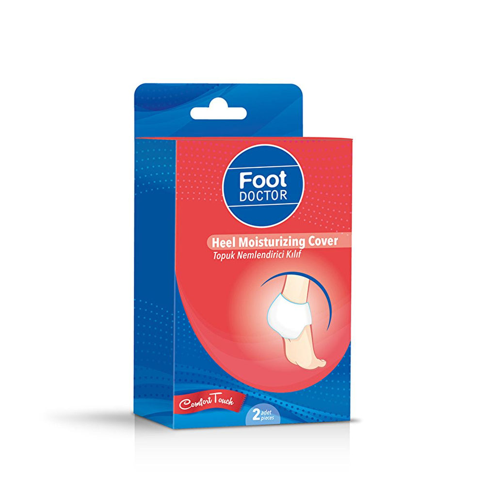 Foot Doctor Heel Moisturizing Socks - Comfortable, Non-Toxic, Dry Heel Relief for Cracked Heels - Foot Cream