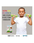 Ferr Pharma Grovit Kids Multivitamin Syrup for Children - Supports Growth & Immune System, 5.07 fl oz Ferr Pharma Grovit Kids Multivitamin Syrup - Supports Kids' Health multivitamin syrup for kids, children's nutritional supplement, pediatric vitamin syrup, kids health supplement, multivitamin for children, nutritional health, dietary supplement, growth support, immune system booster, L-Arginine, Calcium, Magnesium, vitamins, minerals, liquid supplement, easy to administer