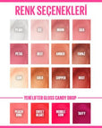 Maybelline New York Lifter Gloss - Hydrating Lip Gloss with Lifting Effect, Non-Sticky Peach Ring Shade Maybelline Lifter Gloss - Hydrating & Lifting Lip Gloss Lip Gloss, Moisturizing Lip Care, Hyaluronic Acid Lip Gloss, Non-Sticky Lip Gloss, Lifting Lip Gloss, Peach Ring Lip Gloss, Maybelline New York, Lip Care, Cosmetics, Beauty Products, Hydrating Lip Gloss