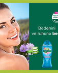 Palmolive Natural Shower Gel with Dead Sea Salt & Aloe Vera - Luxurious Fragrance Body Wash for Soothing Skin, - view 4