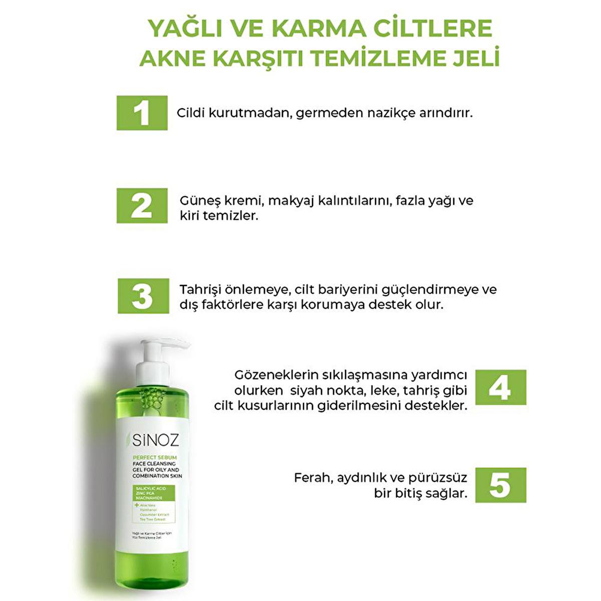 Sinoz Oily & Combination Skin Face Wash: Salicylic Acid Cleanser for Acne & Pore Cleansing - Oil & Sebum Control, Gentle & Hydrating (13.53 fl oz) Sinoz Oily Skin Face Wash: Acne & Pore Cleansing Salicylic Acid oily skin face wash, combination skin cleanser, acne face wash, salicylic acid cleanser, pore cleansing face wash, oil control face wash, tea tree oil face wash, facial cleanser for oily skin, sebum control cleanser, Sinoz face wash, face wash, facial cleanser, oily skin, combination skin, acne, blem