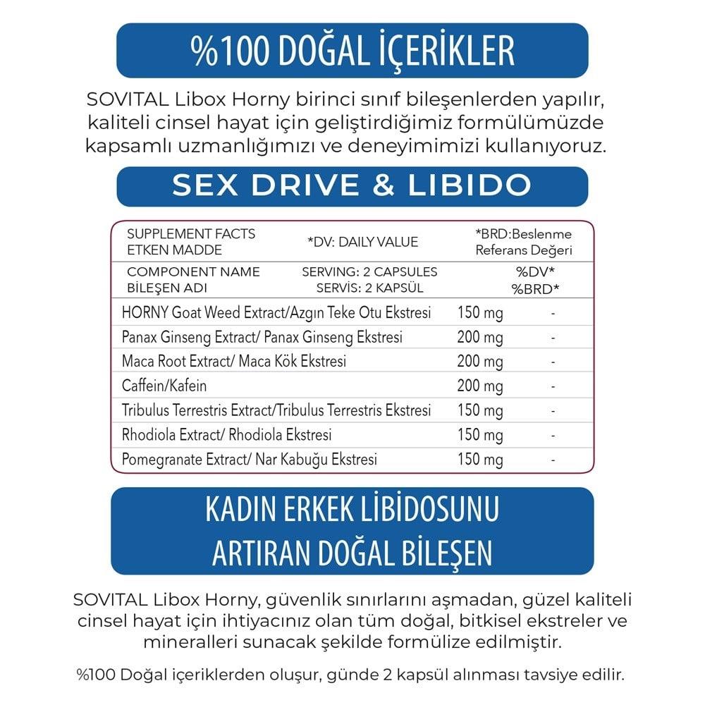 Sovital Libox Horny Dietary Supplement for Libido & Vitality - 60 Capsules, Ginseng & Horny Goat Weed Extract Sovital Libox Horny - Natural Libido & Vitality Supplement dietary supplement for libido, herbal sexual health support, natural vitality enhancer, Ginseng and Horny Goat Weed supplement, sexual wellness capsules, adults seeking natural libido boost, herbal supplements for energy, sexual health support capsules, natural libido enhancer, vitality supplement, Ginseng benefits, Horny Goat Weed benefits,