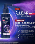 Clear Men Scalp Pro: Advanced Hair Growth Serum for Men - Clinically Proven Hair Loss Treatment - Strengthens & Thickens Hair for Increased Density Clear Men Hair Growth Serum: Thicken & Stop Hair Loss hair growth serum, hair loss treatment men, hair thinning serum, anti hair loss serum, men's hair growth products, hair density serum, scalp treatment for hair loss, Dynoxidil hair serum, hair strengthening serum, mens hair thickening products, hair growth, hair loss, thinning hair, scalp treatment, hair care