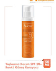 Avene Anti-Aging SPF 50+ Tinted Sunscreen - Moisturizing, Anti-Aging Benefits for Sensitive Skin Avene Anti-Aging SPF 50+ Tinted Sunscreen for Sensitive Skin anti-aging sunscreen, SPF 50+ sunscreen, tinted sunscreen, sensitive skin sunscreen, moisturizing sunscreen, skincare, sun protection, anti-aging benefits, Avene Thermal Water, Vitamin C, Brown Seaweed, women's skincare, daily sunscreen, outdoor sunscreen