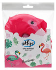 Eklips Flamingo Hair Bonnet - Waterproof Hair Accessory with Adjustable Elastic Band - view 3