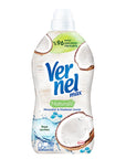 Vernel Concentrated Fabric Softener with Minerals & Coconut - 1440ml, Long-Lasting Fragrance & Natural Ingredients Vernel Concentrated Fabric Softener - Natural Ingredients & Long-Lasting Fragrance fabric softener, concentrated fabric softener, natural fabric softener, coconut fabric softener, long-lasting fragrance laundry, laundry care, premium laundry, natural ingredients, e vitamin enriched, softening clothes, fresh fragrance
