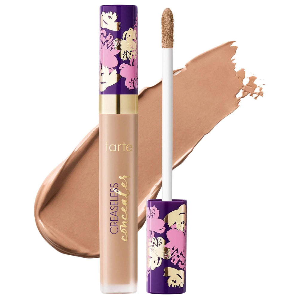 Tarte Maracuja Creaseless Concealer: Full Coverage, Hydrating, Brightening, Vegan, Waterproof Under Eye Perfection Tarte Concealer: Full Coverage, Hydrating, & Creaseless! full coverage concealer, creaseless concealer, vegan concealer, waterproof concealer, maracuja concealer, brightening concealer, under eye concealer, cruelty free concealer, long lasting concealer, hydrating concealer, concealer, full coverage, radiant finish, maracuja, vitamin c, vitamin e, waterproof, hydrating, vegan, cruelty free, dar