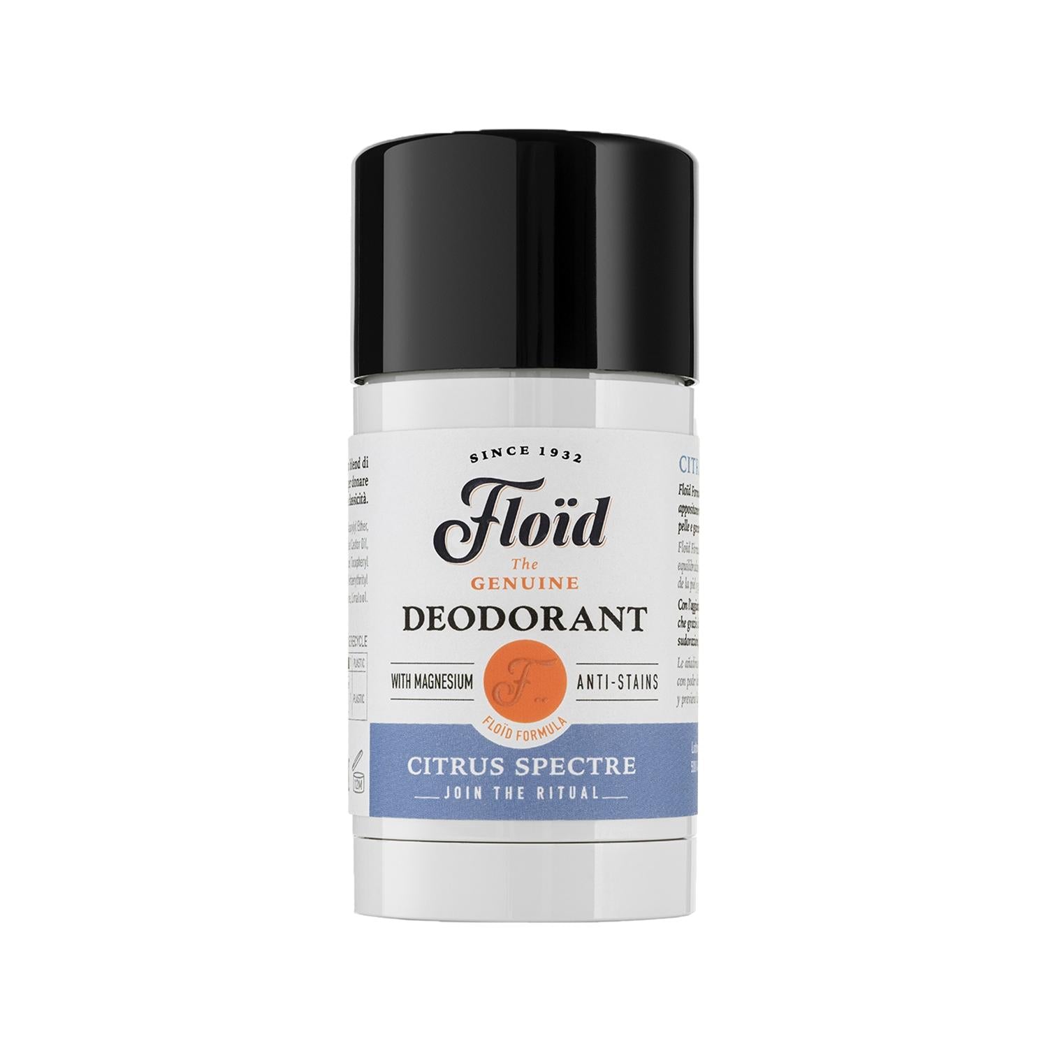 Floid Citrus Spectre Stick Deodorant - Refreshing Citrus Fragrance, Easy Application, 75ml Floid Citrus Spectre Deodorant Stick - Refreshing & Easy citrus deodorant stick, Floid deodorant, personal hygiene products, citrus fragrance deodorant, deodorant for men or women, refreshing deodorant, easy to apply deodorant, travel size deodorant, personal care products, hygiene essentials, citrus scented products