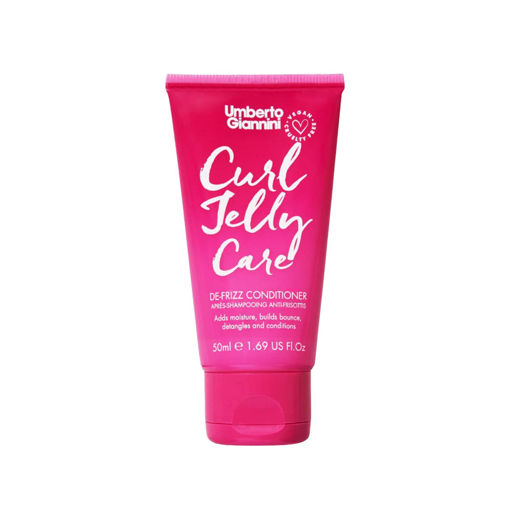 Umberto Giannini Curl Jelly Anti-Frizz Conditioner 3 x 50ml (Pack of 3)