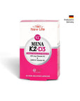 New Life Mena K2+D3 Vitamin : , High Absorption, 100 mcg K2 & 1000 IU D3, Gluten & Soy-Free - image 7