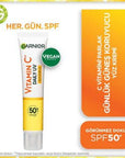 Garnier Vitamin C Face Moistizer with SPF50+ - Daily Face Cream for Sensitive Skin, Vegan Friendly Garnier Vitamin C Moisturizer SPF50+ - Daily Face Cream Vitamin C face moisturizer, SPF50+ daily face cream, Vegan face sunscreen, Sensitive skin friendly moisturizer, Non-greasy face sunscreen, Daily face moisturizer with SPF, Garnier skincare, Face cream for sensitive skin, Antioxidant face cream, Hydrating face moisturizer