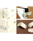 Miny Baby Safety Drawer Lock with Double Security Button - Childproof Solution for Parents Miny Baby Safety Drawer Lock - Secure & Easy to Install baby safety lock, childproof drawer lock, double safety button lock, babyproofing products, drawer safety lock, child safety products, baby safety solutions, parent safety tips