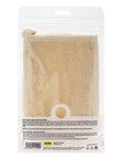 Eklips Natural Loofah Bath Mitt for Gentle Exfoliation