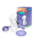 Lansinoh Silicone Breast Milk Collector & Saver: Hands-Free Leak Catcher for Effortless Breastfeeding & Pumping Lansinoh Breast Milk Collector: Save Milk & More! breast milk collector, silicone breast pump, milk saver, breastfeeding milk collector, leak catcher, portable breast milk collector, hands free breast milk collection, breast milk, breastfeeding, pumping, milk collection, milk storage, new mom, baby essentials, baby feeding, silicone, hands-free, portable, neck lanyard, lid, breast milk saver, Lans